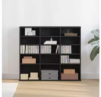 vidaXL CD-Schrank Schwarzeiche 100x23x89,5cm Holzwerkstoff (862481)