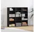 vidaXL CD-Schrank Schwarzeiche 100x23x89,5cm Holzwerkstoff (862481)