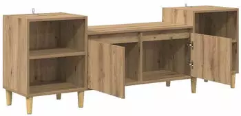 vidaXL TV-Schrank Artisan-Eiche 160x35x55cm Holzwerkstoff