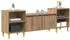 vidaXL TV-Schrank Artisan-Eiche 160x35x55cm Holzwerkstoff