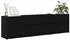 vidaXL TV-Schrank Set 2-tlg. Schwarz Eichen-Optik 180x34x50cm Holzwerkstoff (3385630)