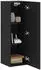 vidaXL Wand-TV-Schrank 2er Set Schwarz Eiche 30,5x30x90cm Holzwerkstoff (862571)