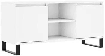 vidaXL TV-Schrank Wei&szlig; 104x35x50cm Holzwerkstoff (827020)