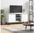 vidaXL TV-Schrank Weiß 104x35x50cm Holzwerkstoff (827020)