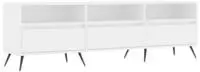 vidaXL TV-Schrank Wei&szlig; 150x30x44,5 cm Holzwerkstoff