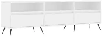 vidaXL TV-Schrank Wei&szlig; 150x30x44,5cm Sperrholz (831252)