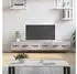 vidaXL TV-Schrank Betongrau 150x36x30cm Holzwerkstoff (829152)