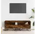 vidaXL TV-Schrank Räuchereiche 122x34x41cm Holzwerkstoff (848581)