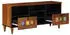 vidaXL TV-Schrank mit Schublade Walnuss Massivholz Mango 100x33,5x46cm (4018242)