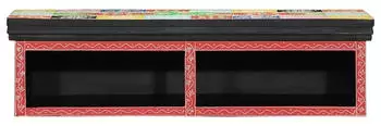 vidaXL TV-Schrank Wandmontage Mehrfarbig 80x30x22cm Holzwerkstoff (4017572)