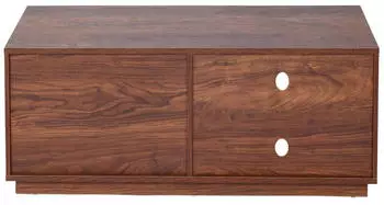 Heute Wohnen HWC-J78 TV-Lowboard MDF Schublade Walnuss-Optik 140x42x40cm (83122)