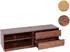 Heute Wohnen HWC-J78 TV-Lowboard MDF Schublade Walnuss-Optik 140x42x40cm (83122)