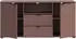 Forte Ganymede Lowboard Terrakotta 129,8x63,1x41,3cm Holzwerkstoff (37370851-0)