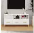 vidaXL TV-Schrank Hochglanz-Weiß 102x36x50cm Holzwerkstoff (812606)
