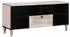 vidaXL TV-Schrank mit Schubladen und Regal, Weiß, Massivholz Mango (4018132)