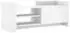 vidaXL TV-Schrank Holzwerkstoff Weiß 100x35x40cm (848374)