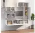 vidaXL TV-Schrank-Set 6-tlg. Weiß Holzwerkstoff (3114550)