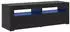 vidaXL TV-Schrank mit LED-Leuchten Schwarz Eichen-Optik 120x35x40cm (862031)