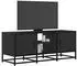 vidaXL TV-Schrank Schwarz 100x35x41cm Holzwerkstoff und Metall (848834)