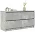 vidaXL TV-Schrank Betongrau 100x35x54cm Holzwerkstoff (861799)