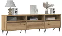 vidaXL TV-Schrank Artisan-Eiche 150x30x44,5 cm Holzwerkstoff