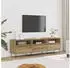 vidaXL TV-Schrank Artisan Eiche 150x30x44,5cm Holzwerkstoff (857188)