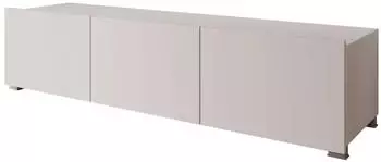 Mirjan24 Calabrini 150 TV-Lowboard 3 Dreht&uuml;ren Hochglanz Kaschmir (BR04)