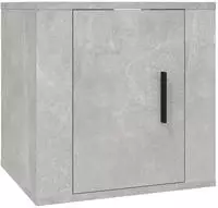 vidaXL TV-Wandschrank Betongrau 40x34,5x40 cm