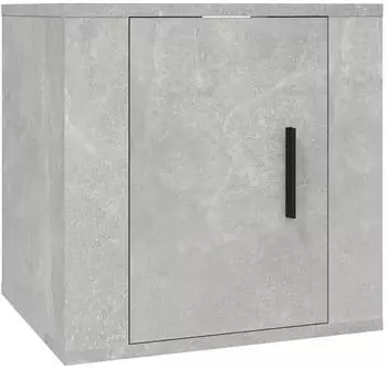 vidaXL Wandmontierter TV-Schrank Betongrau 40x34,5x40cm (816648)