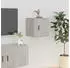 vidaXL Wandmontierter TV-Schrank Betongrau 40x34,5x40cm (816648)