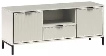 Beautysofa LINNA LS-3 TV-Lowboard 2 Türen, 1 Schublade, Kaschmir, 135cm