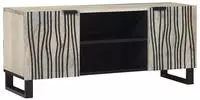 vidaXL TV-Einheiten Wei&szlig; 105 x 33 x 46 cm Holzwerkstoff