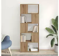 vidaXL TV-Schrankset Wandmontiert Braun 60 x 24 x 156 cm Holzwerkstoff