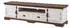 Massivmoebel24 Toulouse TV-Board Mangoholz 200x45x55cm weiß lackiert (09-313-188-1010)
