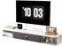 VEVOR Hängender TV-Schrank mit Kabelloch, 120cm, Weiß (SHSHDSG1116-1)
