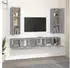 vidaXL TV-Schrank-Set 5-tlg. Grau Sonoma Holzwerkstoff (3120210)