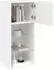 vidaXL TV-Schrank mit LED-Leuchten 2er-Set Weiß 40,5x30x90cm (837044)