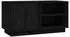 vidaXL TV-Schrank Schwarz 80x35x40,5cm Massivholz Kiefer (814468)