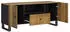 vidaXL TV-Schrank 105x33,5x46cm Massivholz Mango & Holzwerkstoff (351961)