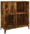 vidaXL Plattenschrank Räuchereiche 84,5x38x89cm Holzwerkstoff (832002)