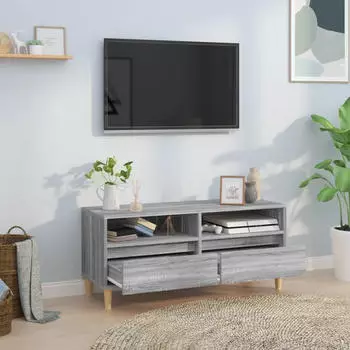 vidaXL TV-Schrank Holzwerkstoff Grau Sonoma 100x34,5x44,5cm (831899)
