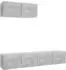 vidaXL TV-Schrank Set 3-tlg. Betongrau Holzwerkstoff (3079121)