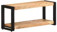 vidaXL TV-Schrank 90x30x40 cm Akazie Massivholz