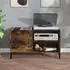 vidaXL Schallplattenregal Rauchige Eiche 84,5x38x48cm Holzwerkstoff (831954)