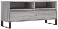 vidaXL TV-Schrank Grau Sonoma 100x34,5x44,5 cm Holzwerkstoff