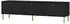 Selsey Oktio TV-Lowboard 3-türig 180cm Schwarz-Graphit mit Goldmetallbeinen (Oktio)