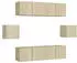 vidaXL TV-Schrank-Set 6-tlg. Sonoma-Eiche Holzwerkstoff (3078997)