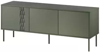 Mirjan24 Toderko 150 3D TV-Lowboard 3-türig Metallfüße Push to Open (Toderko 150 3D)