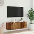 vidaXL TV-Wandschrank Altholz-Optik 100x30x30cm Holzwerkstoff (856018)