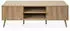 Idimex Lowboard ALMA 140cm, MDF Eiche Finish, Metallgriffe (96390)